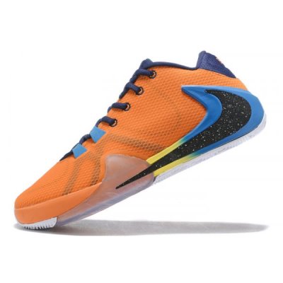 Nike Erkek Zoom Freak 1 Turuncu / Lacivert Basketbol Ayakkabısı Türkiye - 56G5S9L1